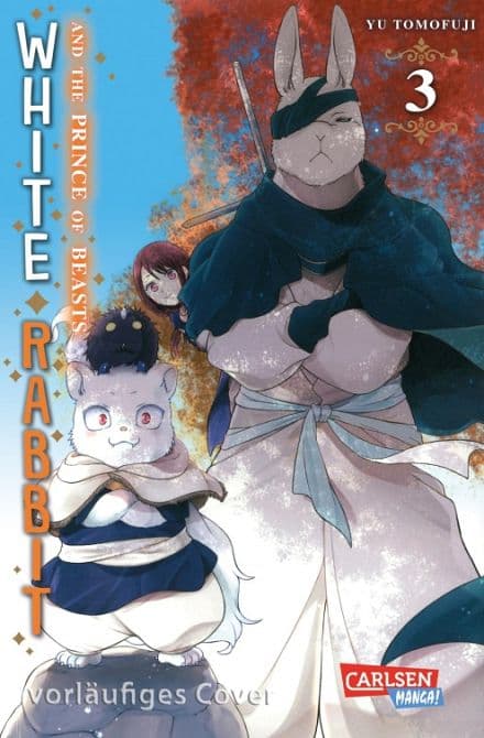 Cover Art for WHITE RABBIT AND THE PRINCE OF BEASTS