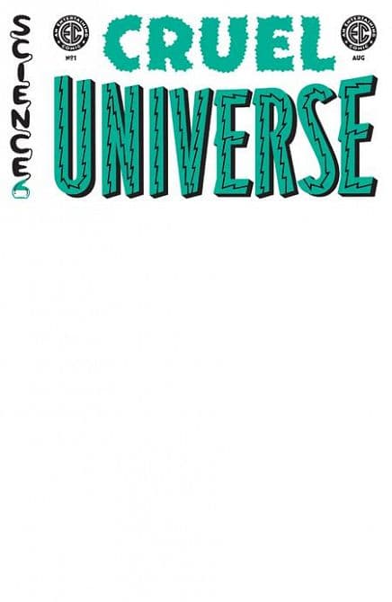 EC CRUEL UNIVERSE #1 – Cvr E Blank Sketch Variant Cover