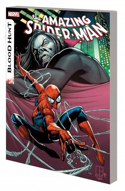 Cover Art for AMAZING SPIDER-MAN BLOOD HUNT TP