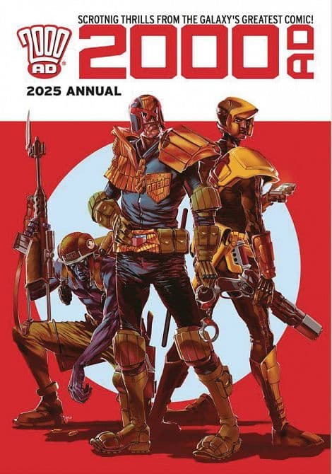 Cover Art for 2000 AD ANNUAL 2025 HC