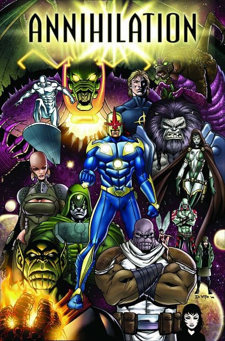 Cover Art for ANNIHILATION OMNIBUS HC ANDREA DI VITO DM VARIANT
