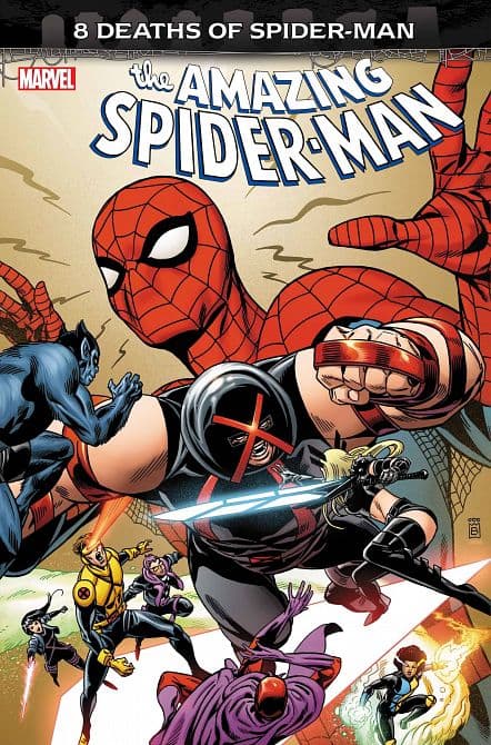 Cover Art for AMAZING SPIDER-MAN 68 DEATHS