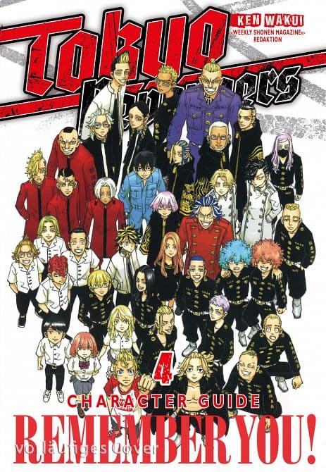Cover Art for TOKYO REVENGERS: CHARACTER GUIDE