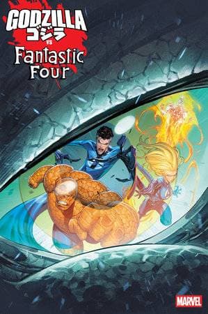 Cover Art for GODZILLA VS FANTASTIC FOUR
