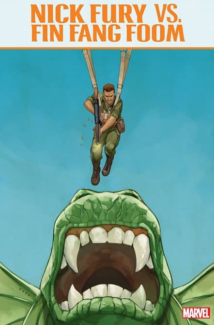 Cover Art for NICK FURY VS FIN FANG FOOM