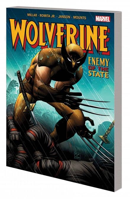 Cover Art for WOLVERINE ENEMY OF THE STATE TP