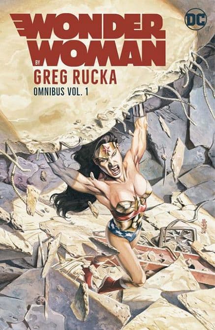 Cover Art for WONDER WOMAN BY GREG RUCKA OMNIBUS HC