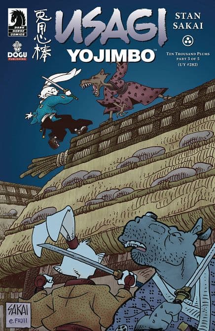 Cover von USAGI YOJIMBO TEN THOUSAND PLUMS #3