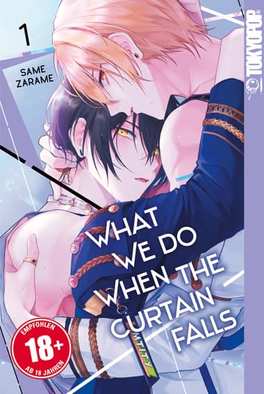 Cover Art for WHAT WE DO WHEN THE CURTAIN FALLS
