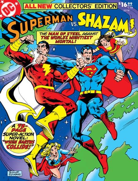 Cover Art for ALL NEW COLLECTORS EDITION SUPERMAN VS SHAZAM FACSIMILE EDITION