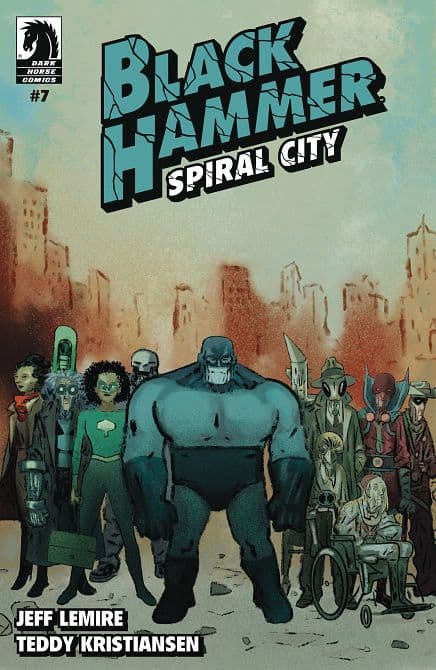 Cover Art für BLACK HAMMER SPIRAL CITY
