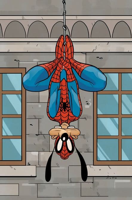 Cover Art for WHAT IF GOOFY BECAME SPIDER-MAN