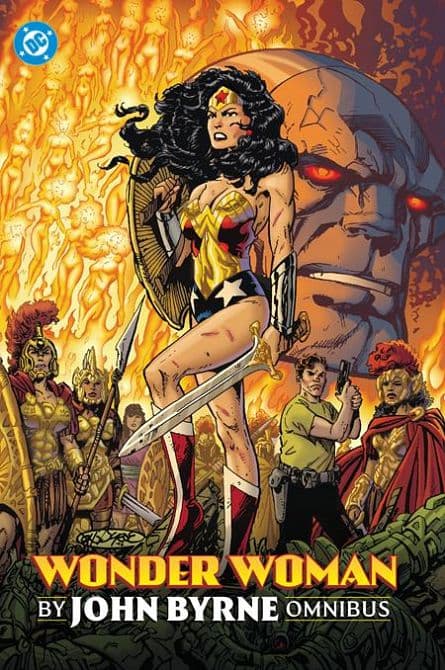 Cover Art for WONDER WOMAN BY JOHN BYRNE OMNIBUS HC