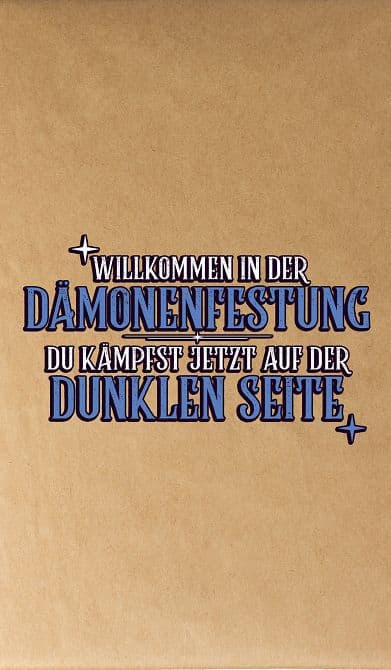 Cover von WILLKOMMEN IN DER DÄMONENFESTUNG-DU KÄMPFST JETZT AUF DER DUNKLEN SEITE #11