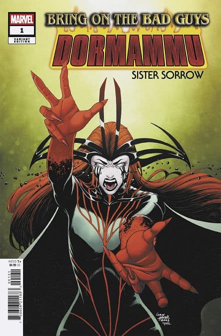 BRING ON THE BAD GUYS DORMAMMU #1 – Howell Sister Sorrow Variant Cover