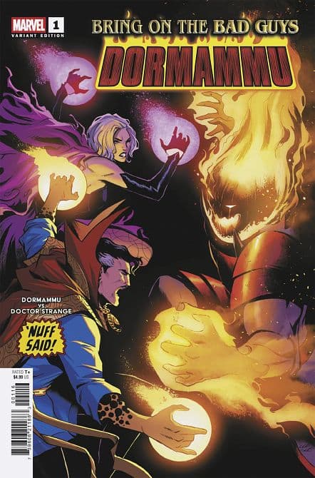 Cover Art for BRING ON THE BAD GUYS DORMAMMU