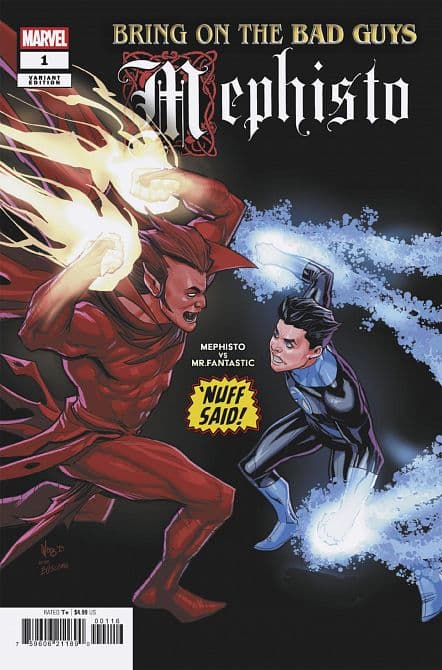 Cover Art for BRING ON THE BAD GUYS MEPHISTO