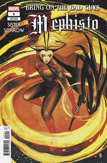 BRING ON THE BAD GUYS MEPHISTO #1 – Malavia Sister Sorrow Variant Cover