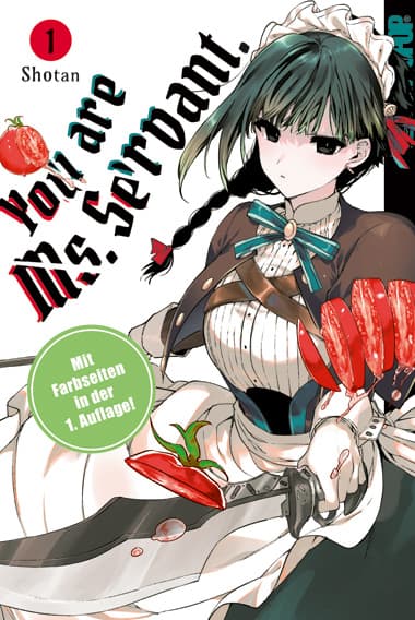 Cover Art for YOU ARE MS. SERVANT