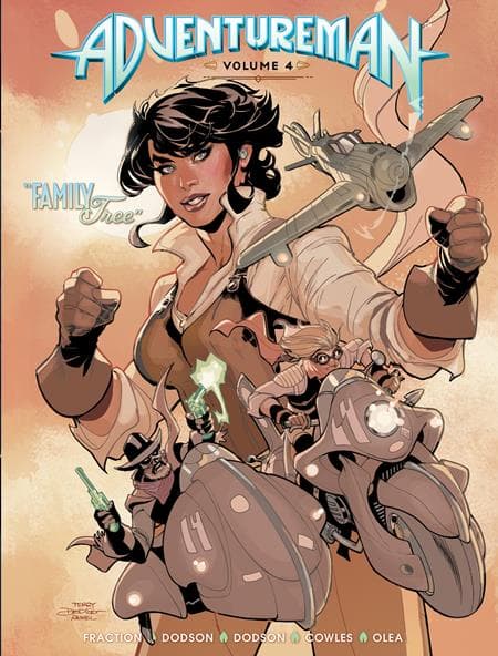 Cover Art for ADVENTUREMAN HC FAMILY FREE VOL 04