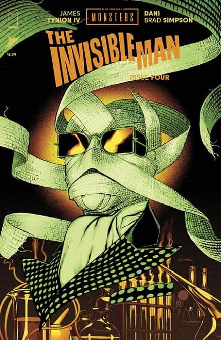 UNIVERSAL MONSTERS THE INVISIBLE MAN #4 – Cvr B Ryan Sook Variant Cover