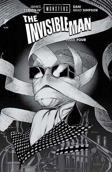 Cover Art for UNIVERSAL MONSTERS THE INVISIBLE MAN