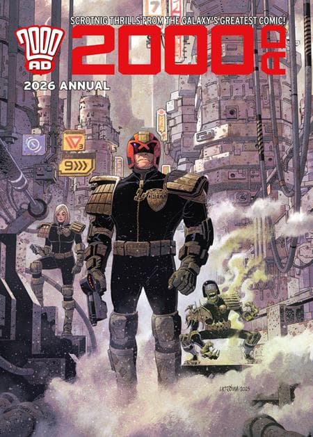 Cover Art for 2000 AD ANNUAL 2026 HC