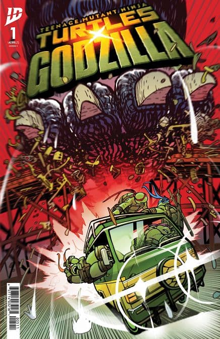 Cover Art für TEENAGE MUTANT NINJA TURTLES X GODZILLA