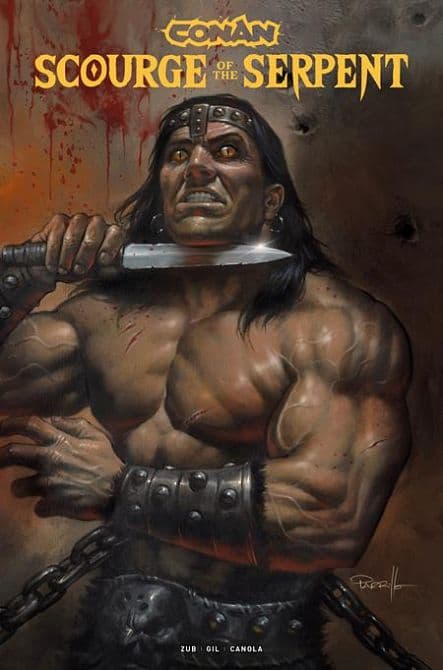 Cover Art für CONAN THE BARBARIAN SCOURGE OF THE SERPENT