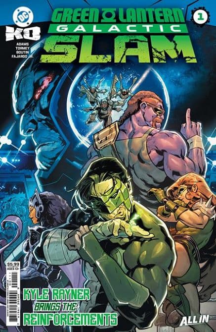 Cover Art für DC K. O. GREEN LANTERN GALACTIC SLAM