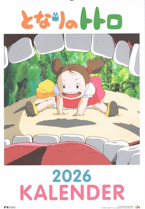 STUDIO GHIBLI KALENDER 2026