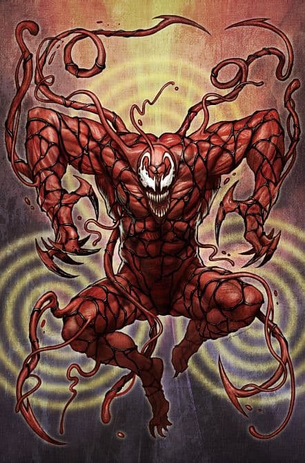 Cover Art for AMAZING SPIDER-MAN/VENOM DEATH SPIRAL