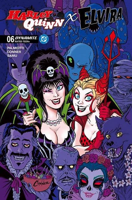 Cover Art für HARLEY QUINN X ELVIRA