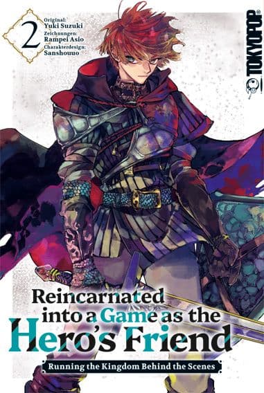 Cover Art für REINCARNATED INTO A GAME AS THE HERO’S FRIEND-RUNNING THE KINGDOM BEHIND THE SCENES