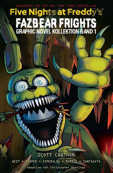 Cover von FIVE NIGHTS AT FREDDY’S-FAZBEAR FRIGHTS #1