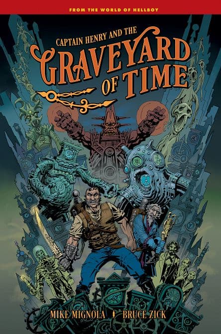 Cover Art für CAPTAIN HENRY AND THE GRAVEYARD OF TIME HC