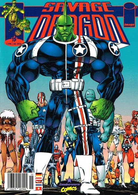 Cover Art für THE SAVAGE DRAGON