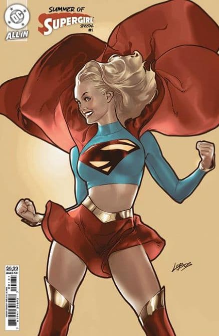 Cover Art for SUMMER OF SUPERGIRL SPECIAL