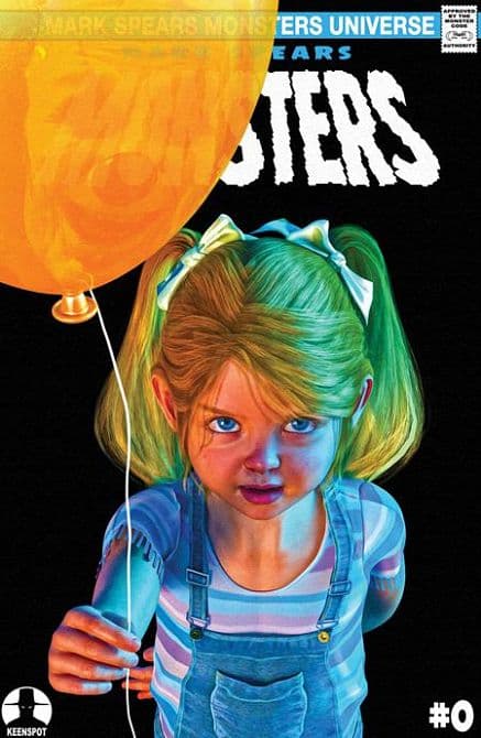 MARK SPEARS MONSTERS #1 – Deluxe Edition ( One Shot ) Cvr B Mark Spears a New Friend Variant Cover