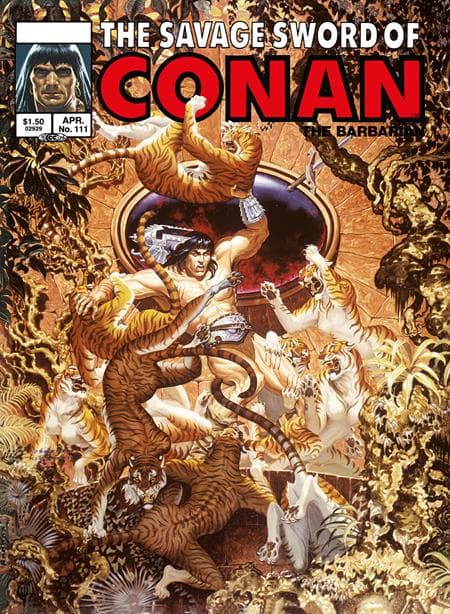 Cover Art für SAVAGE SWORD OF CONAN ORIGINAL COMICS OMNIBUS VOL 08 REGULAR EDITION STEPHEN HICKMAN