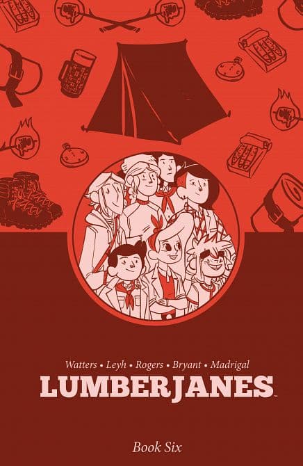 Cover Art für LUMBERJANES BOOK SIX HC