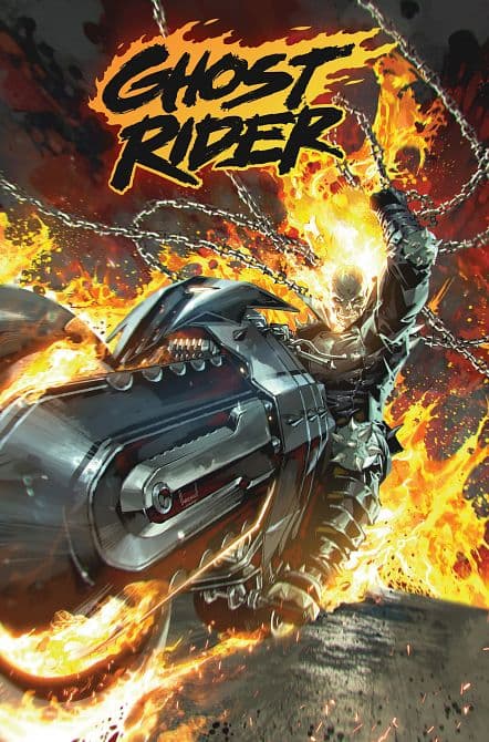 Cover Art für GHOST RIDER BY BENJAMIN PERCY OMNIBUS KAEL NGU COVER HC