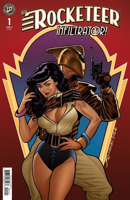 ROCKETEER INFILTRATOR! #1 – Variant D ( Quinones ) Cover