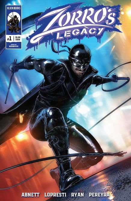 Cover Art for ZORRO'S LEGACY