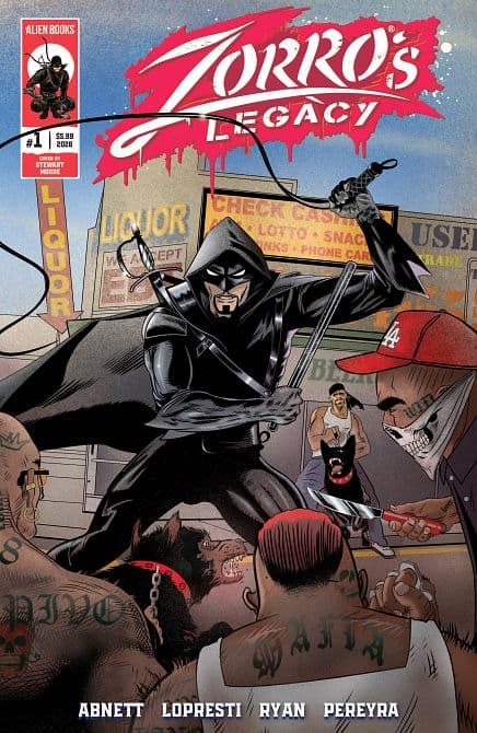 Cover Art for ZORRO'S LEGACY