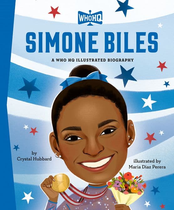 Cover Art für SIMONE BILES A WHO HQ ILLUSTRATED BIOGRAPHY HC