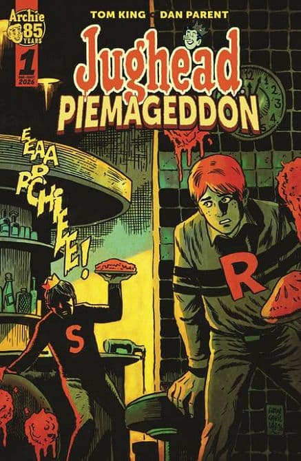 Cover Art für JUGHEAD PIEMAGEDDON ( ONE SHOT ) CVR F INC 1: 10 FRANCESCO FRANCAVILLA VARIANT