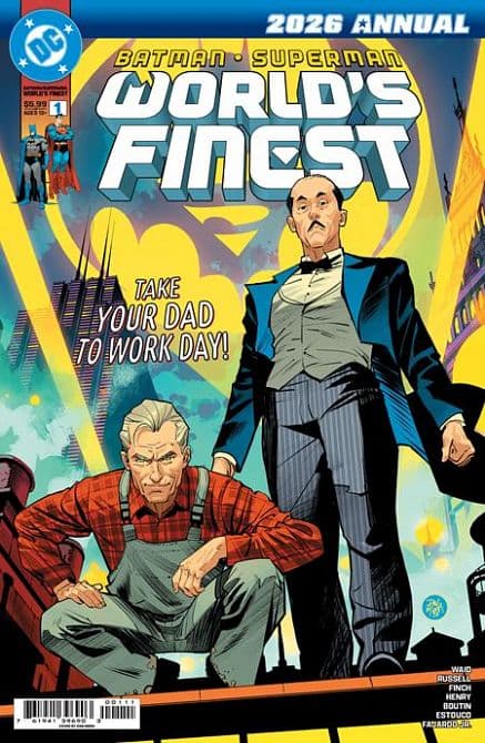 Cover Art für BATMAN SUPERMAN WORLDS FINEST 2026 ANNUAL