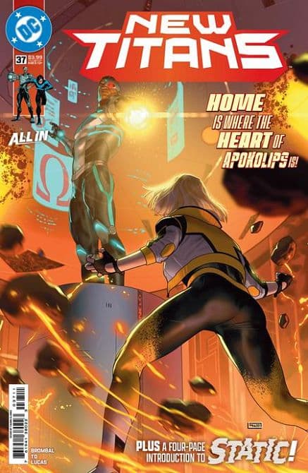 Cover von NEW TITANS #37