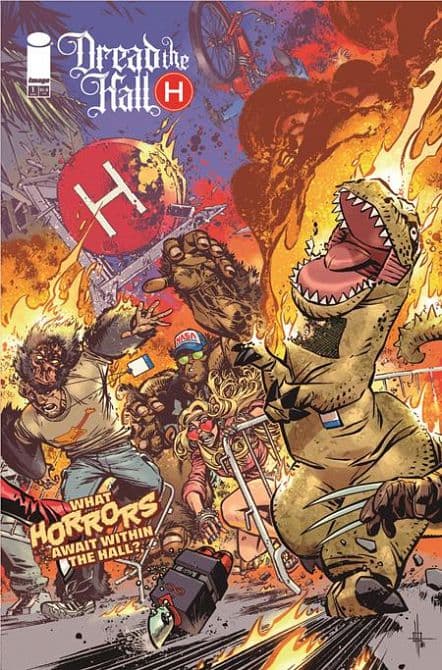 Cover Art für DREAD THE HALL H 2026 ( ONE SHOT ) CVR E INC 1: 20 ZACH HOWARD VARIANT
